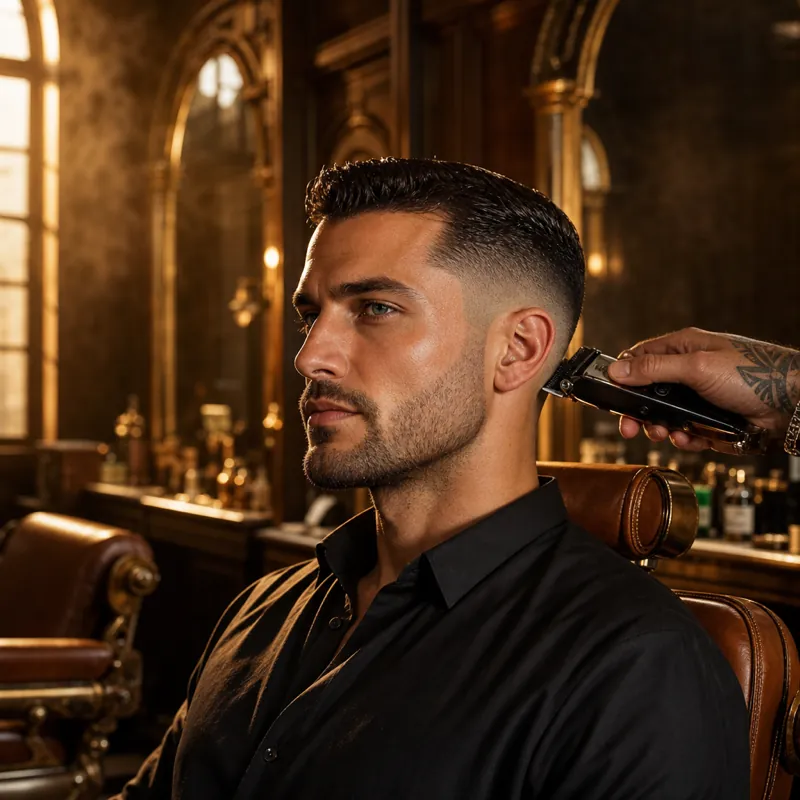 The Clean Fade, thirty minutes, at Dapper Fellas