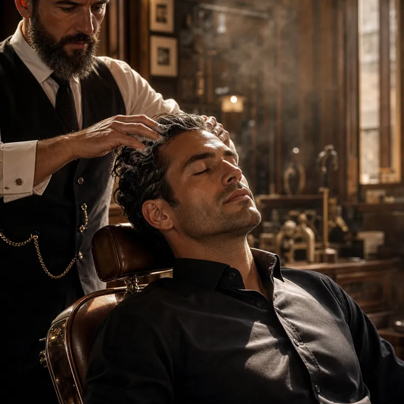 The Executive, forty-five-minute signature cut with wash and style
